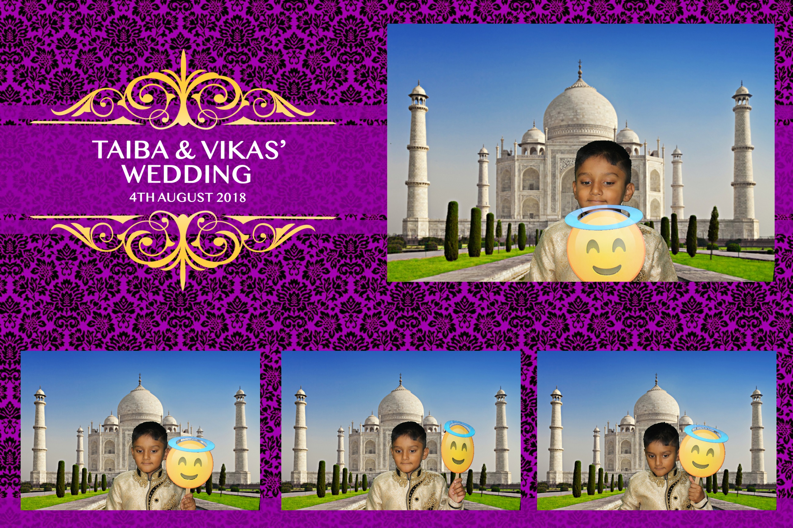 Taiba & Vikas | View more photos from the event at images.mobile-photo-booth.com/u/MobilePhotoBoothUK/Taiba-Vikas
